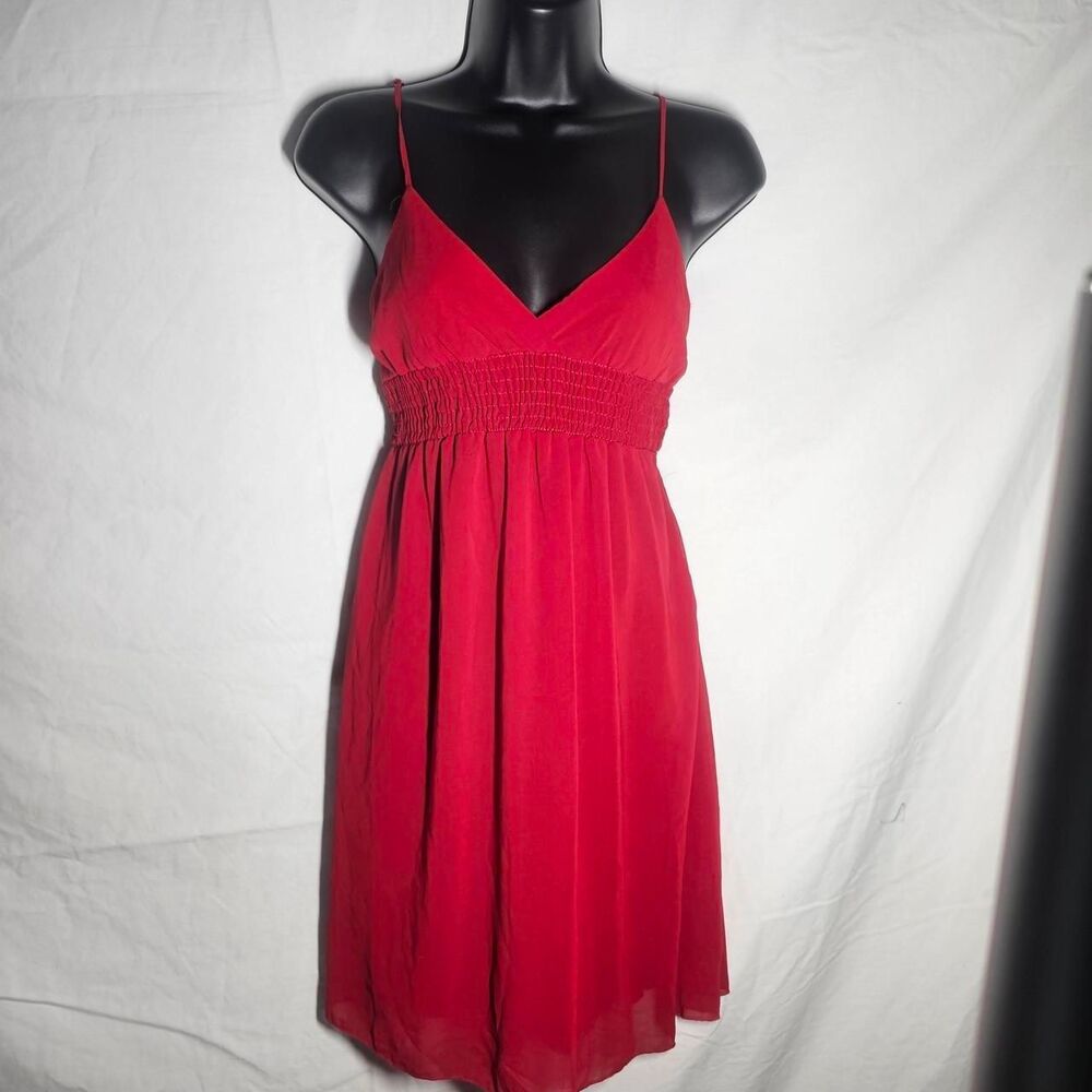 Vintage y2k red forever 21 coquette babydoll dress